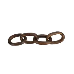 Vitale 4lü Büyük Zincir Ahşap Kahverengi (AK.NRH0152) - 1