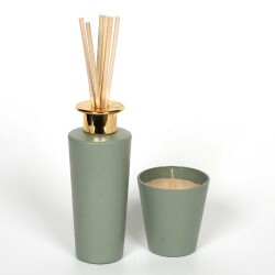 Vitale Çubuklu Oda Kokusu 200 Ml + Mum Set (AK.KY0001) - 1