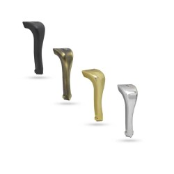 Yılmaz Merkür 16 cm Ayak Antik Sarı Metal Mobilya Ayağı (Y-843-16-94) - 2